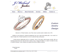 Tablet Screenshot of jmichaeljewelers.com